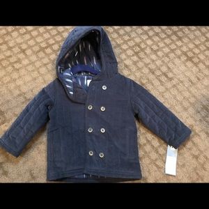 Blue Corduroy Coat
